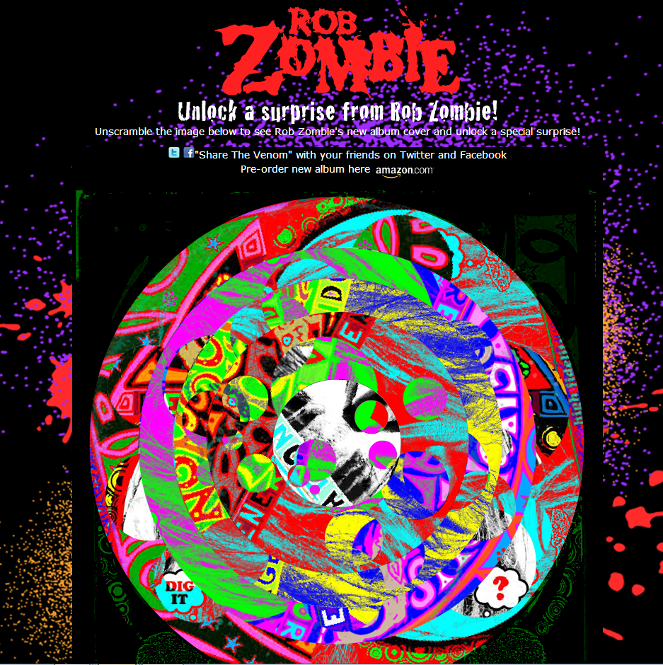 rob zombie website